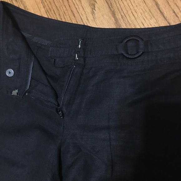 Casual Linen black shorts - Picture 3 of 7